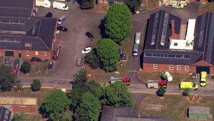 Firefighters and member of public die in fire at Bicester