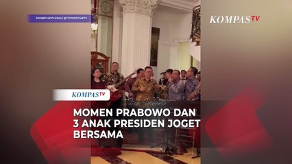 Momen Prabowo, Titiek, hingga Puan Asyik Joget Bersama
