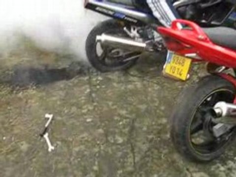 burn 2008 au mans 1100 gsxr