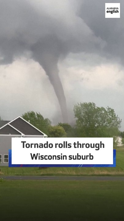 Tornado rolls through Wisconsin suburb - video Dailymotion
