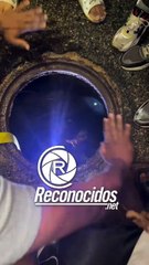 VIDEO: Rescatan con vida a niña que fue arrastrada por una alcantarilla durante más de ocho horas