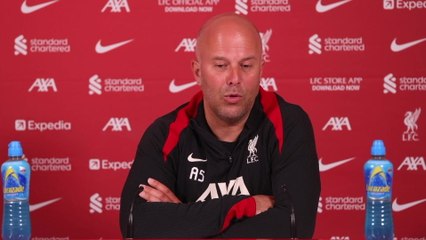 You know I don’t talk transfers or contracts until done - Slot