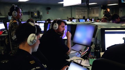 Royal Navy warship HMS Dragon destroys supersonic missile