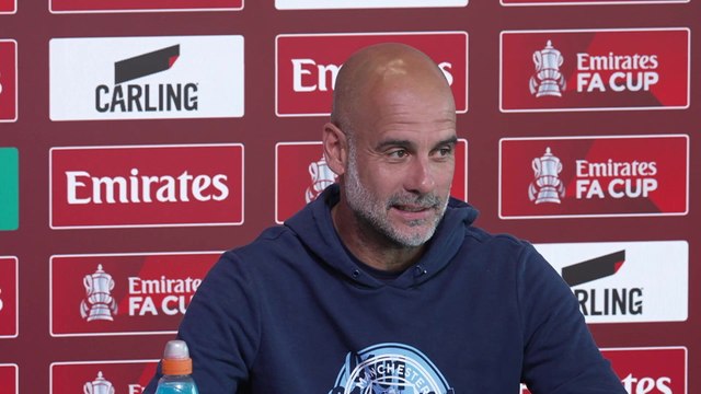 Guardiola on Palace attacking threats in FA Cup final