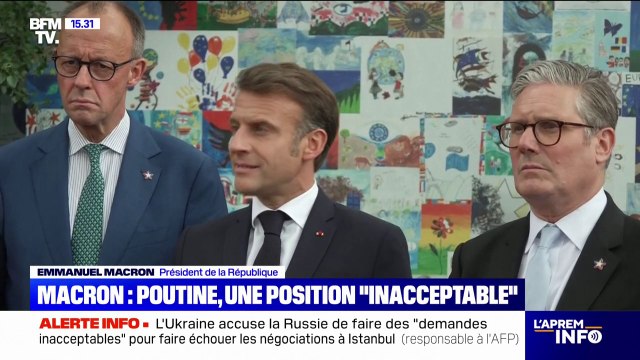 Ukraine: Emmanuel Macron, Friedrich Merz, Donald Tusk et Keir Starmer se sont entretenus avec Donald Trump