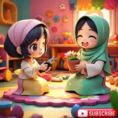Friday  Sunnahs for Kids  | Planting Friday Blessings with Mama, Hafsa & Aaira | Islamic Storytime