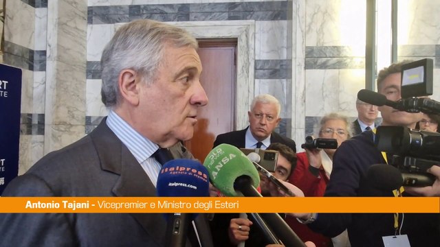 Tajani L'Italia è impegnata per favorire la pace a Gaza