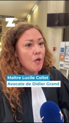 Maître Lucile Colot, avocate de Didier Grand