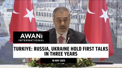 Turkiye: Russia, Ukraine hold first talks in three years