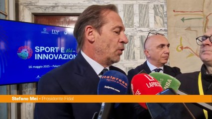 Mei "Elezioni Coni? Auspico ci sia unità di vedute"