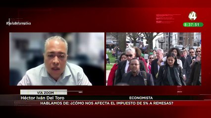 Héctor Iván Del Toro habla sobre ¿cómo nos afecta el impuesto de 5% a remesas?