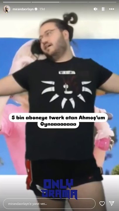 Miranda, Jahrein'in twerk videosu hakkında konuştu.  🗣️ Miranda: "Bir konuda Ahmoş'uma haksızlık etmenize izin veremem.  Gayet güzel twerk atıyor. Ben o kadar güzel atamam mesela denesem."