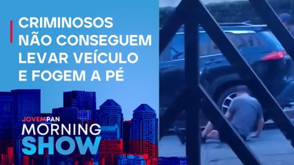 Motorista é RETIRADO à FORÇA do CARRO e JOGADO no chão; VEJA
