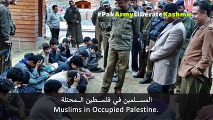 قد خان حكام باكستان المسلمين في كشمير المحتلة كما خانوا المسلمين في فلسطين المحتلة