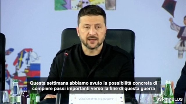 Zelensky da Tirana: Putin ha avuto paura di venire in Turchia