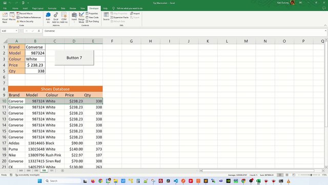 Create a Simple User Data Entry Tool - Excel Tips and Tricks