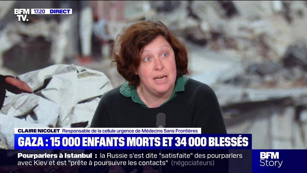 Gaza: "Les frappes sur les hôpitaux continuent", témoigne cette responsable de Médecins Sans Frontières