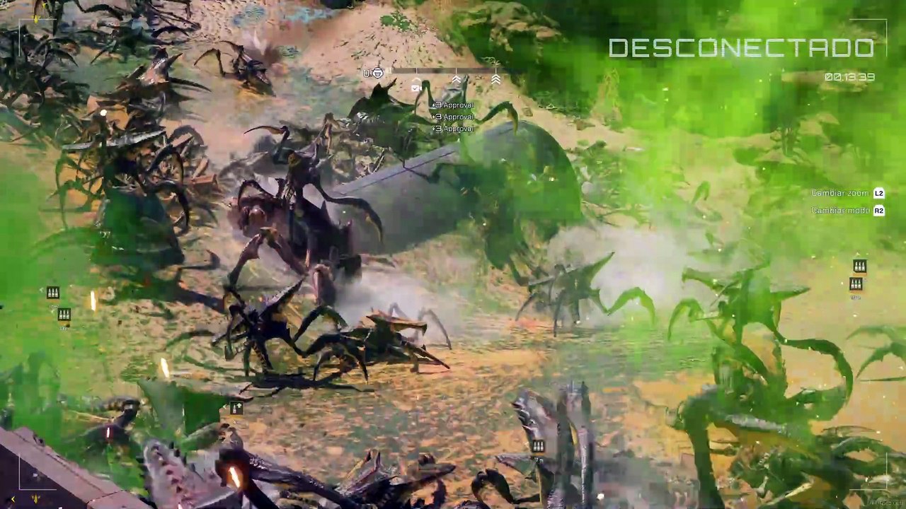 Starship Troopers: Extermination - Gameplay con la Cámara