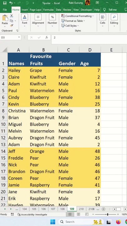 How do I alternate row colors in Excel conditional formatting? - Excel Tips and Tricks