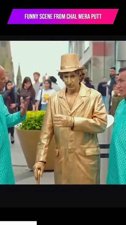 Best Funny Scene From Chal Mera Putt _ Desi Reaction comedy funny punjabi  comedy scene