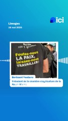 Bertrand Venteau à l'issue de l'audience au tribunal judiciaire de Limoges