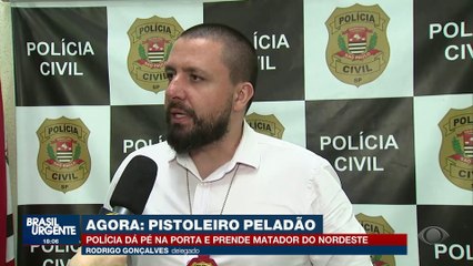 Pistoleiro peladão: líder do crime no Nordeste é preso em SP