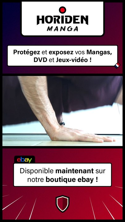 Horiden Manga - Boîtier Solide Anti UV - Manga, Livre, DVD, Blu-ray, Jeu-vidéo