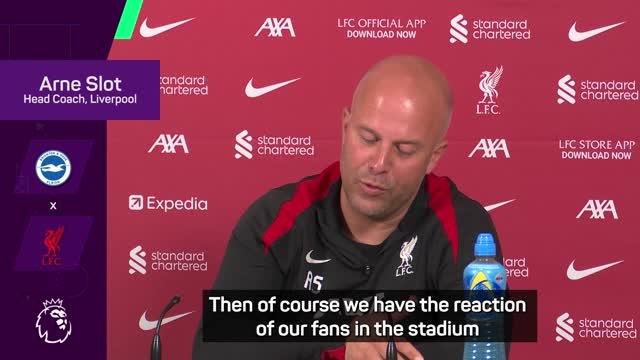 Slot urges Liverpool fans to draw a line under Alexander-Arnold booing