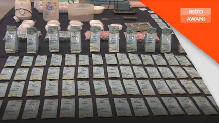 Guna khidmat kurier, lelaki ditahan dadah bernilai RM2.1 juta dirampas