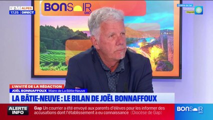 La Bâtie-Neuve: le maire, Joël Bonnaffoux fait son bilan