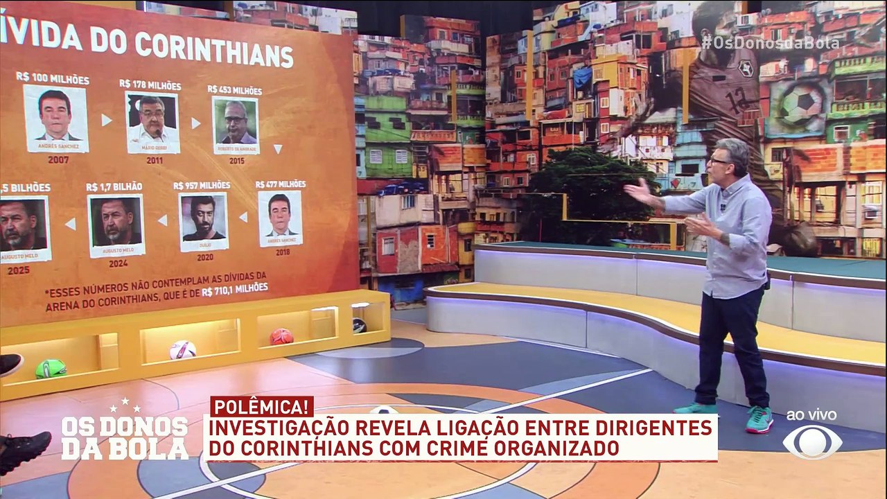 Neto detona legado de dívidas deixado por ex-presidentes do Corinthians