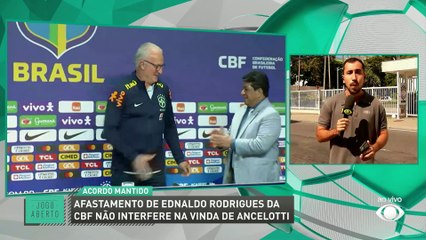 Ednaldo afastado da presidência da CBF... E o Ancelotti? Turma do Jogo Aberto opina!