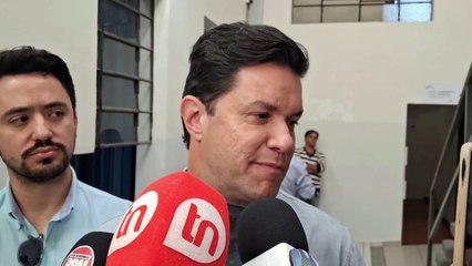 Entrevistas com secretários e autoridades na reunião da Amuvi