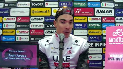 Cycling - Giro d'Italia 2025 - Juan Ayuso : "I knew I had one bullet, I went full gas and..."