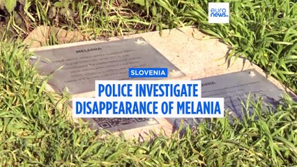 Police investigate disappearance of Melania Trump's bronze statue in her native Slovenia