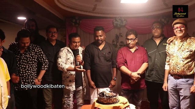 Saleem zaidi Rohitashv gaur yogesh tripati and #BJGPH team attand sandesh naik birthday party celebration