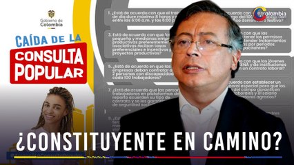 Presidente Petro insinúa Constituyente tras caída de consulta: ¿nuevo rumbo para Colombia?