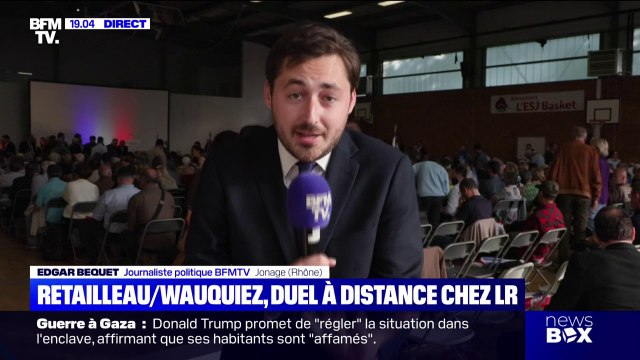 Présidence de LR: Laurent Wauquiez clôture sa campagne sur ses terres en Auvergne-Rhône-Alpes