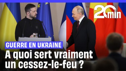 Guerre en Ukraine : Fin des combats, dialogue, paix... A quoi sert vraiment un cessez-le-feu ?