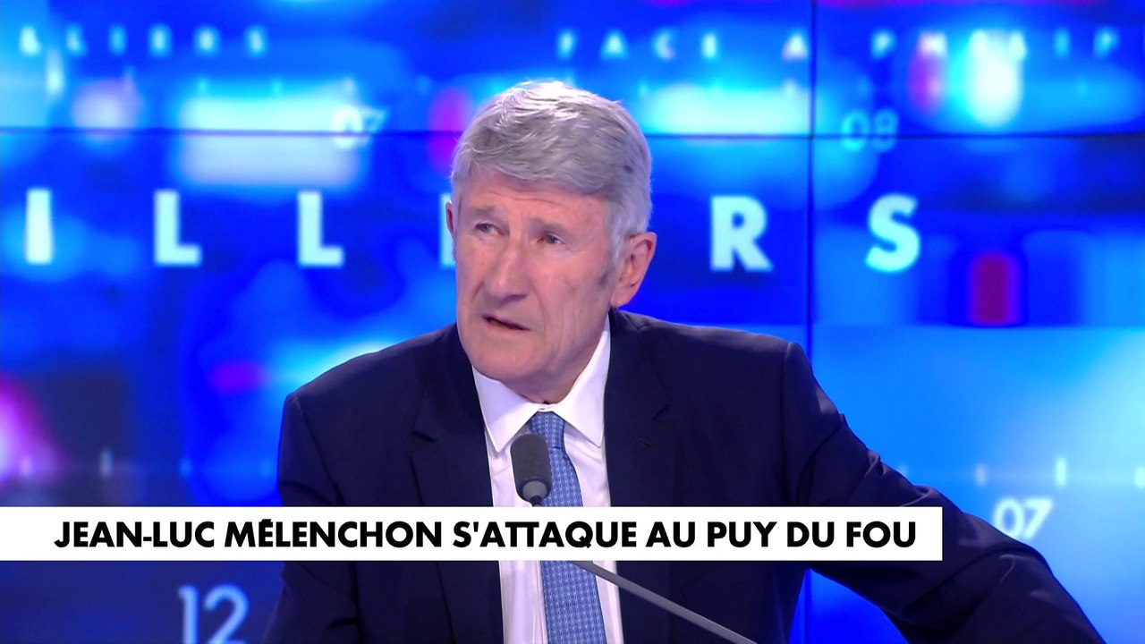 Jean-Luc Mélenchon s'attaque au Puy du Fou, Philippe de Villiers lui répond