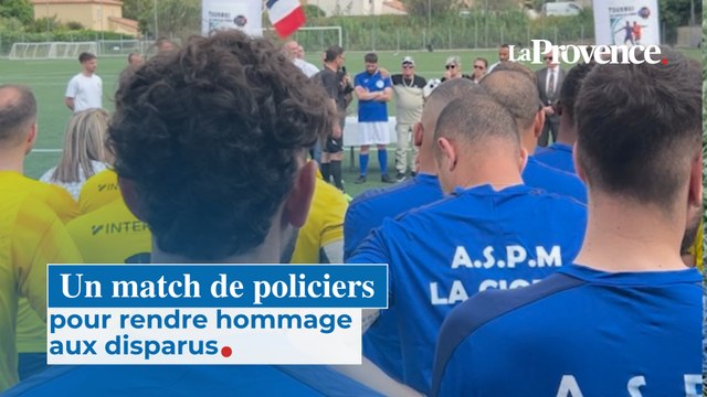 Un match de policiers pour rendre hommage aux agents décédés