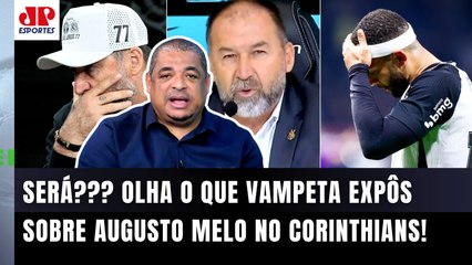 "MERMÃO, o BICHO TÁ PEGANDO no Corinthians! EU OUVI FALAR que..." OLHA o que Vampeta REVELOU!