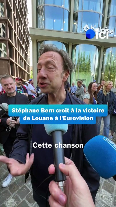 Stéphane Bern : "Je crois sincèrement à la victoire de Louane"