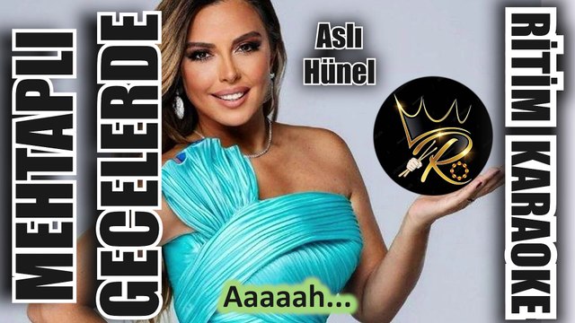 Mehtaplı Gecelerde - Aslı Hünel ✩ Ritim Karaoke (Uşşak Maya Çift Düm Oryantal Beste Sevim Şengül)