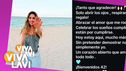 Anahí celebra su cumpleaños 42