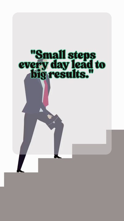 How Small Daily Habits Lead to Big Achievements | Motivational Video #motivation #quotes #life
