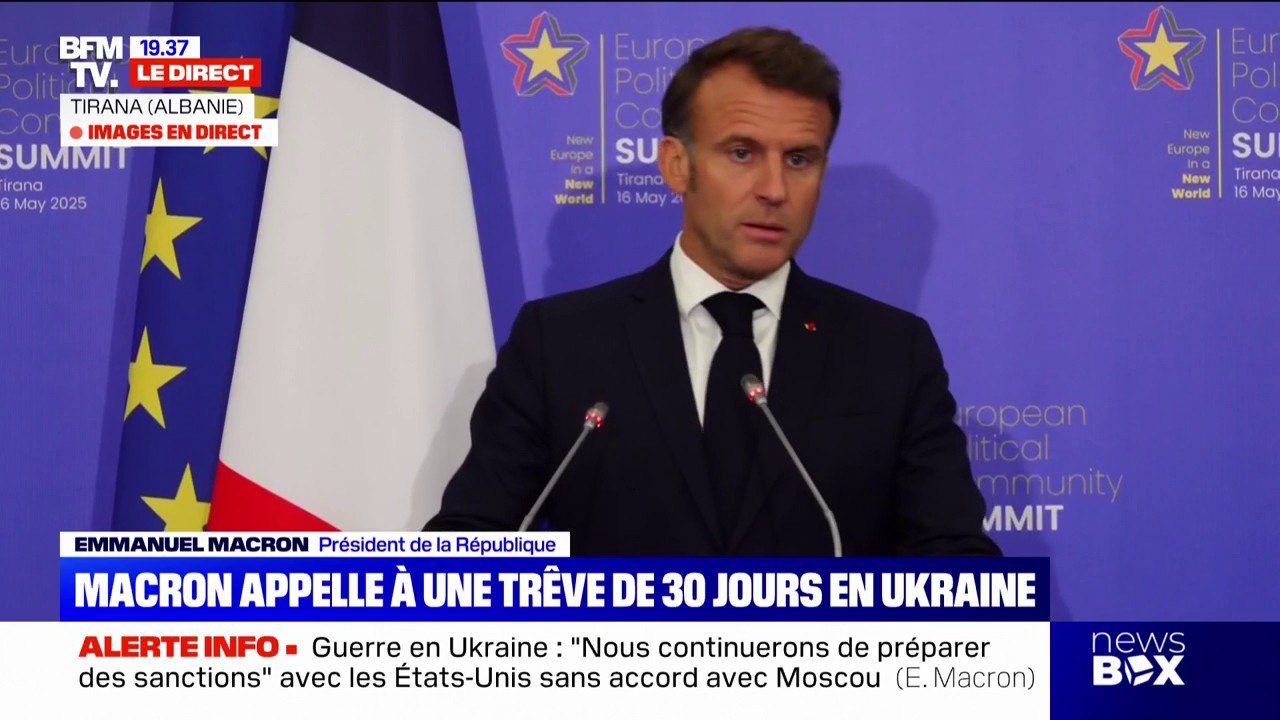 Élection en Roumanie: Emmanuel Macron indique que "si le candidat pro-russe et anti-européen pouvait être élu, les conséquences sur la Moldavie seraient extrêmement dommageables"