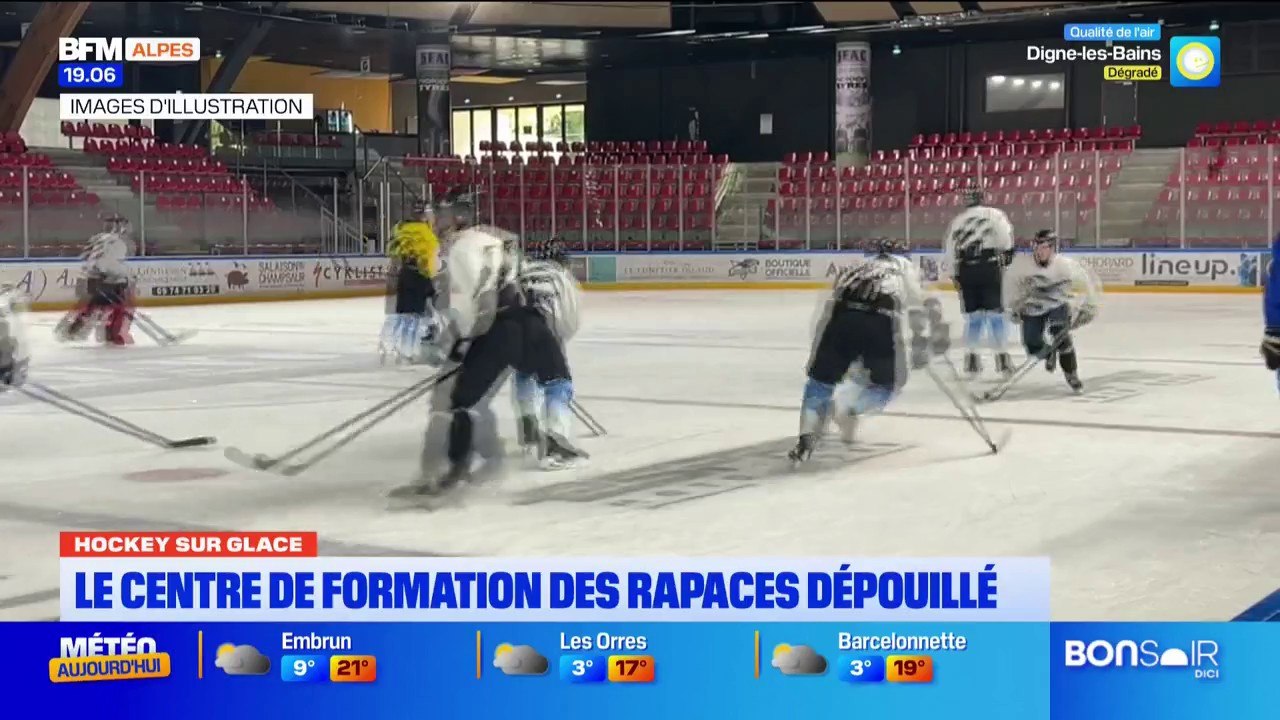 Hockey sur Glace: le centre de formation des Rapaces dépouillé
