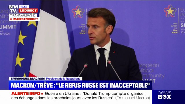 Fausses informations/Russie: J'ai constaté qu'ils avaient parfois beaucoup d'alliés dans notre pays , déclare Emmanuel Macron
