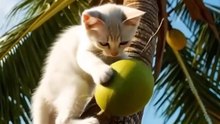 Lovely baby met a plane crash,poor kitten rescued him
